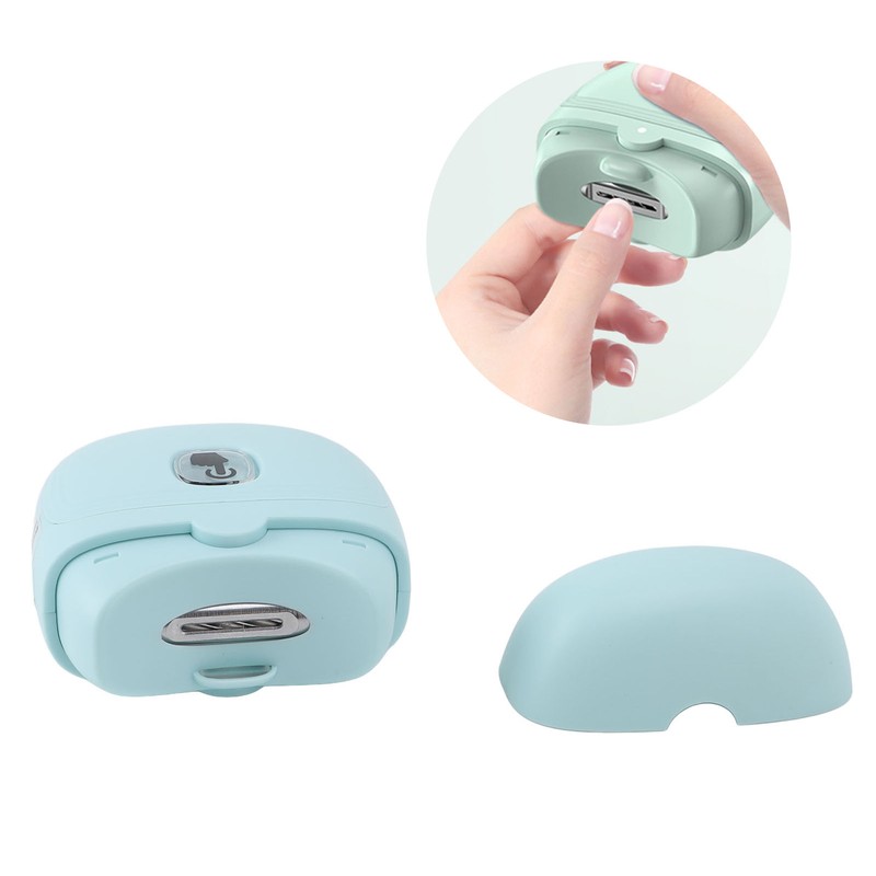 Electric Nail Clipper Safety Alloy Cutter Automatic Fast Trimming Fingernail