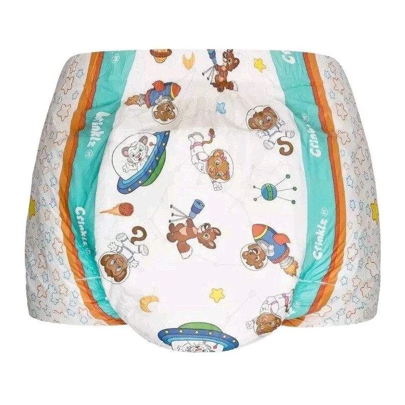 Crinklz 2 Pack Crinklz Astronaut Adult Diapers Medium 29"-43"