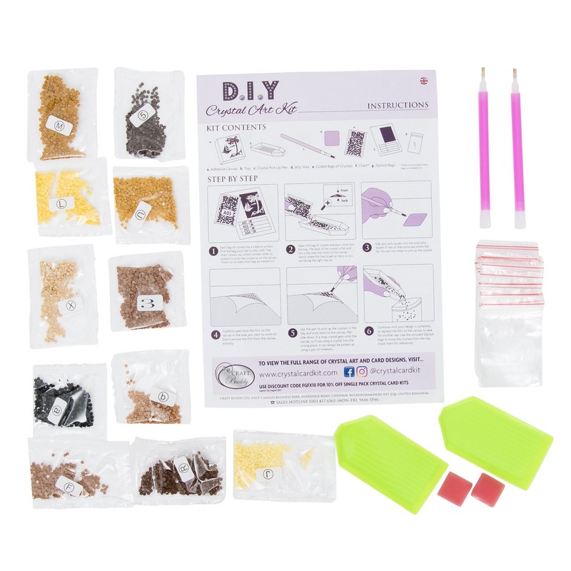 Craft Buddy Crystal Art- Craft Kit (CAK-A101L)
