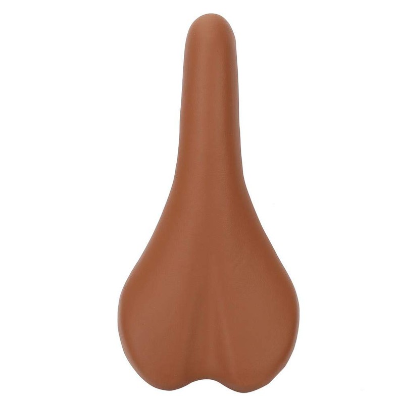 Bike Seat, 2 Colors Shockproof Wear-resistant PU Leather Bicycle Saddle
