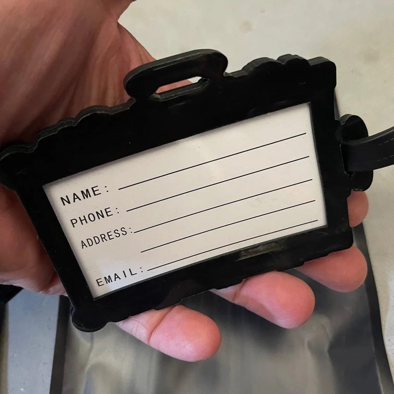 Luggage Tag #2 Cabin Classy PVC Morale Patch