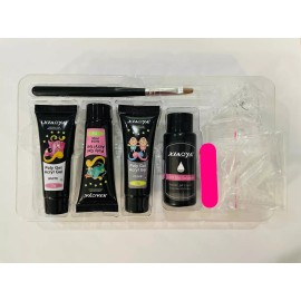 Xiaoya Set Decoracion Uñas Acrilicas Polygel Kit Polygel  Xiaoya