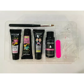 Xiaoya Set Decoracion Uñas Acrilicas Polygel Kit Polygel  Xiaoya