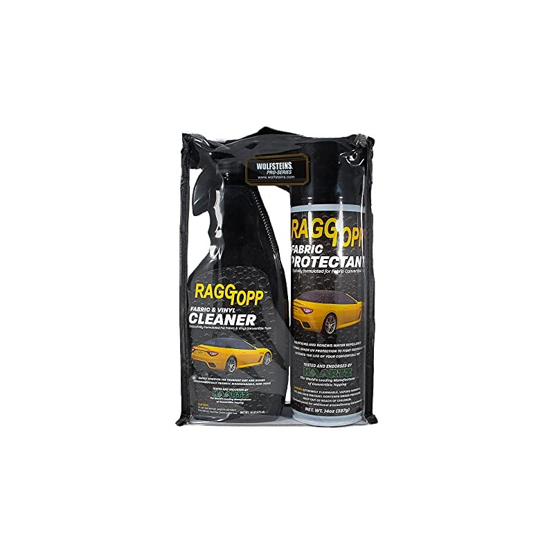 RaggTopp Fabric Conv. Top Cleaner / Protectant Kit