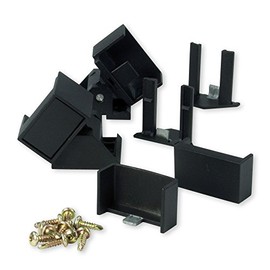 Trex Signature Aluminum Swivel Bracket for Stair Rail - 2 Pack Charcoal Black