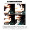 Acouto for honda civic hood release latch-hood latch release handle-Engine