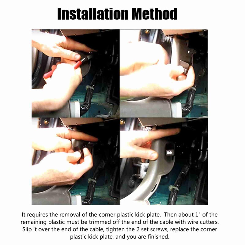 Acouto for honda civic hood release latch-hood latch release handle-Engine