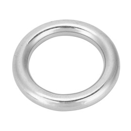 VGEBY Anillo Soldado Marino de Barco de Acero Inoxidable O Anillo Redondo Círculo Pulido 12 X 50 Mm, 304