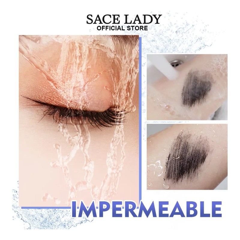 Sace Lady Máscara De Pestañas Waterproof Larga Duración Negro