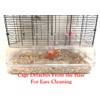 Large 3-Story Acrylic Clear Hamster Palace Cage Habitat Home for