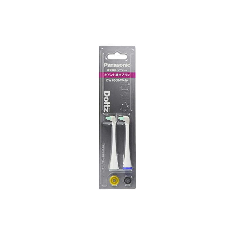 Panasonic EW0860-W Replacement Brush, Doltz Point Polish Type, Set of