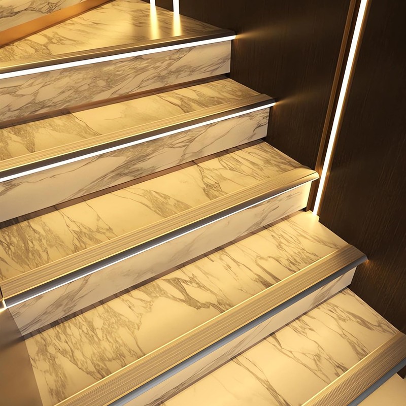 5Pack 1 Meter Anti-Slip Stair LED Aluminum Profile Safety Backlight