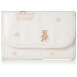 Gelato Pique PWGG222718 Bath Time Bear Pattern Maternal and Child Notebook Case S, Pink