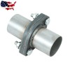 Unbranded 2" inch Exhaust Muffler Flange Repair Oval Pipe Kit