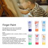 6pcs Finger Paint Safe Washable Eco Friendly Enlightenment Toy Finger