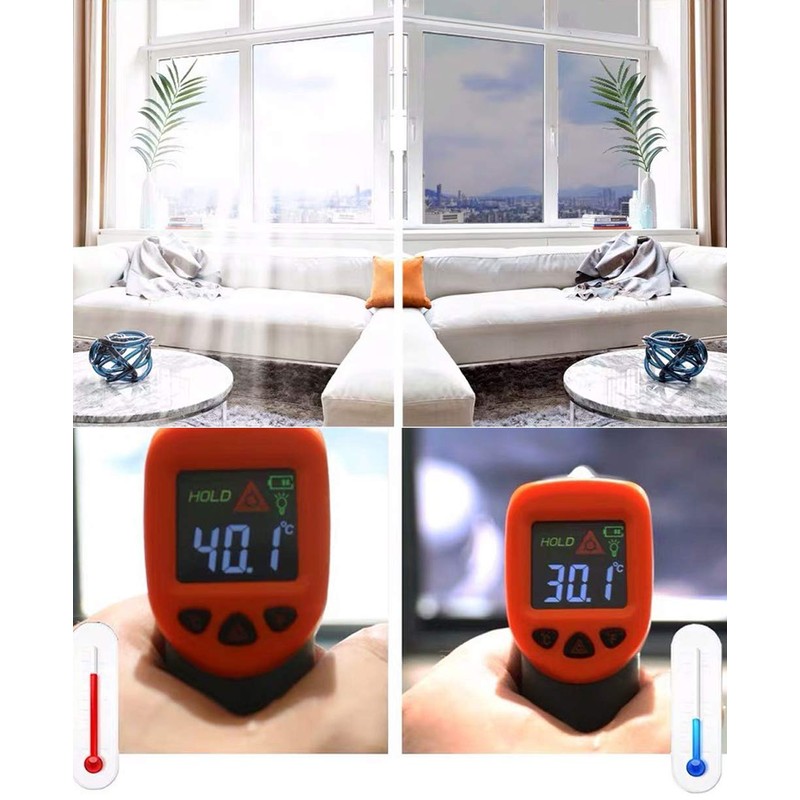 Sugo Premium One Way Mirror Privacy Reflection Window Tint Film