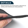 X AUTOHAUX Leather Car Door Anti Kick Pad Sticker for