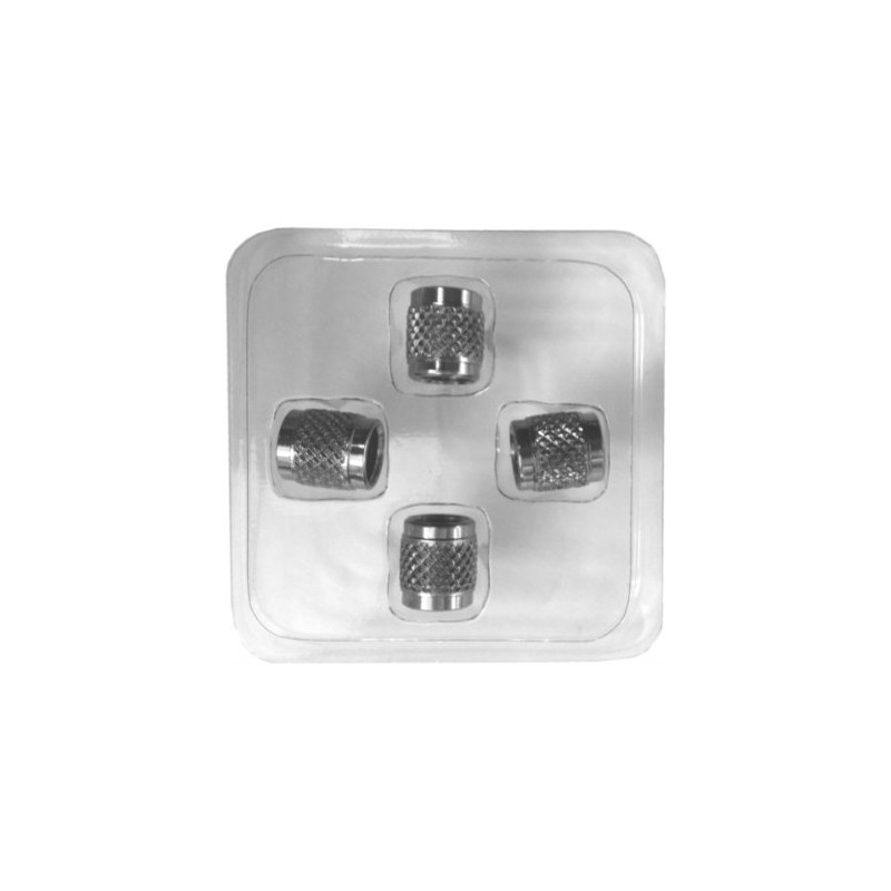 Ventilkappen 4er Set Grau Meliert 1 St. / S