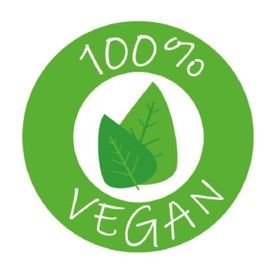 CAA Trading 50 x Small 100% Vegan Glossy Waterproof Removable Catering Stickers Labels (2.5cm) 25mm (50 Stickers)