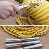 Silver Pineapple Eye Peeler Remover Tool, Multipurpose Pineapple Eye Clip,