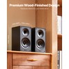 VEVOR Powered Bookshelf Speakers, 25W x 2, Active Studio Monitor