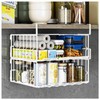 Couwilson Under Shelf Basket Storage 2Pack - 12.6in Metal Under