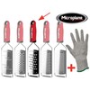 Microplane Gourmet Grater Fine Coarse Very Coarse Star Blade Rasp