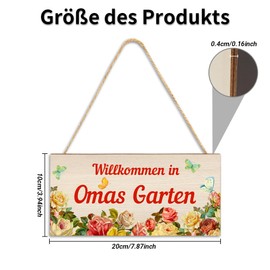 Gift Mother's Day Grandma, Grandma Gift, Grandma and Grandpa Gifts, Gift for Grandma, Gifts for Grandma and Grandma, Uroma Gifts, Garden Signs, Birthday Gift for Grandma, Grandma Gift Christmas