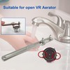 Dual Vandal Removal Aerator Key, Adjustable Aerator Removal Tool Replacement