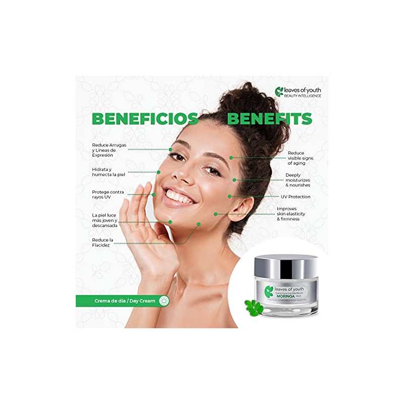 Kit Facial Antiarrugas Antienvejecimiento Cremas Hidratantes Día Noche Ingredientes Naturales