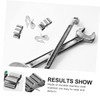 iplusmile Lar Panel Cable Clamp 50pcs Stainless Cable Clamps White