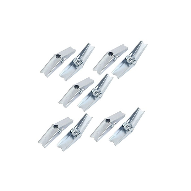 Sourcingmap M8 Dia Female Thread Spring Loaded Hollow Wall Anchor