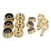 12 Pcs Set Trumpet Valve Finger Button Cap and Rod
