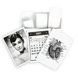 Memoking T02/M02X/M02L White Thermal Paper - 10 Years Non-Sticky 53 mm x 6.5 m for Journal Photo Texts Study Notes and More, 3 Rolls