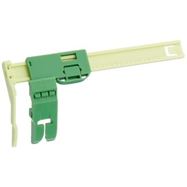 Clover The Ultimate - Prensatelas para edredón y puntadas, 9.1 pulgadas de alto x 3.7 pulgadas de largo x 1 pulgadas de ancho, verde