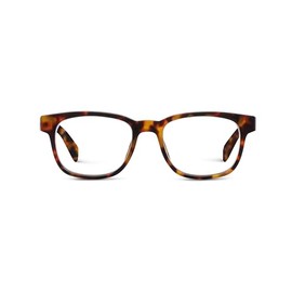 Peepers by PeeperSpecs Men's Kent Progressive Soft Square Reading Glasses, Tortoise, 133mm + 1