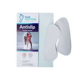 Foot Morning Airy | Shock-Absorbing Orthotic Insoles Made from Fabric & EVA Foam | with Longitudinal & Transverse Arch Support and Metatarsal Pad | 1 Pair for Adults