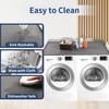 54" x 27.5" Silicone Washer Dryer Countertop Mat with 2