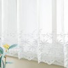 Joyswahl Jasmine, Voile Bistro Short Curtains with Eyelets