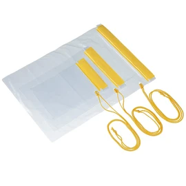 TRIXES Waterproof Dry Bags x3 for Camera Mobile Pouch Backpack Wallet x1 Small Waterproof Bag (12.5 x 9.5 cm) / x1 Medium Waterproof Bag (18 x 12.5 cm) / x1 Large Waterproof Bag (26 x 18.5 cm)