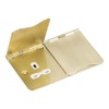 Knightsbridge FPR9UBBW Flat Plate 13A 2G Unswitched Floor Socket, Brushed
