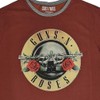 Guns N' Roses Classic Logo Ringer T Shirt, red, XXL