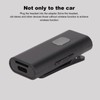 Bluetooth Aux Adapter, Clip On Wireless Bluetooth 5.0 Receiver, 3.5mm