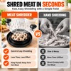 Chicken Shredder for Meal Prep – Rotating Meat Shredder with