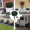 kyesyes Artificial Boxwood Ball Bush 27" Tree UV Resistance Rated