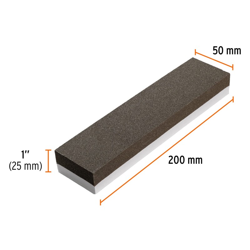 Truper PIAS-108, Piedra de asentar 200 X 50 X 25mm