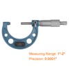 sourcing map Outside Micrometer 1"-2" Measuring Tool 0.0001" Graduation Set