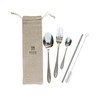 Horie Titanium Cutlery Set, Gift, Lightweight, Rust-free, Portable, Various Colors