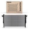 A-Premium Engine Coolant Radiator Assembly Compatible with Dodge Ram 2500,