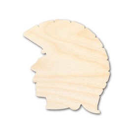Unfinished Wood Trojan Mascot Shape | DIY Craft Cutout | up to 46" DIY 36" / 1/4"